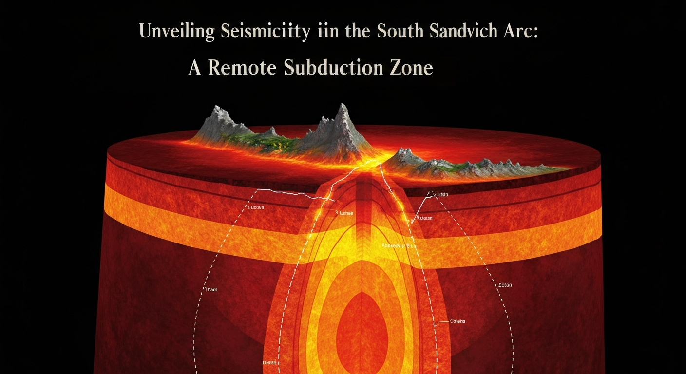 Unveiling Seismicity in the Dynamic South Sandwich Arc: A Remote Subduction Zone