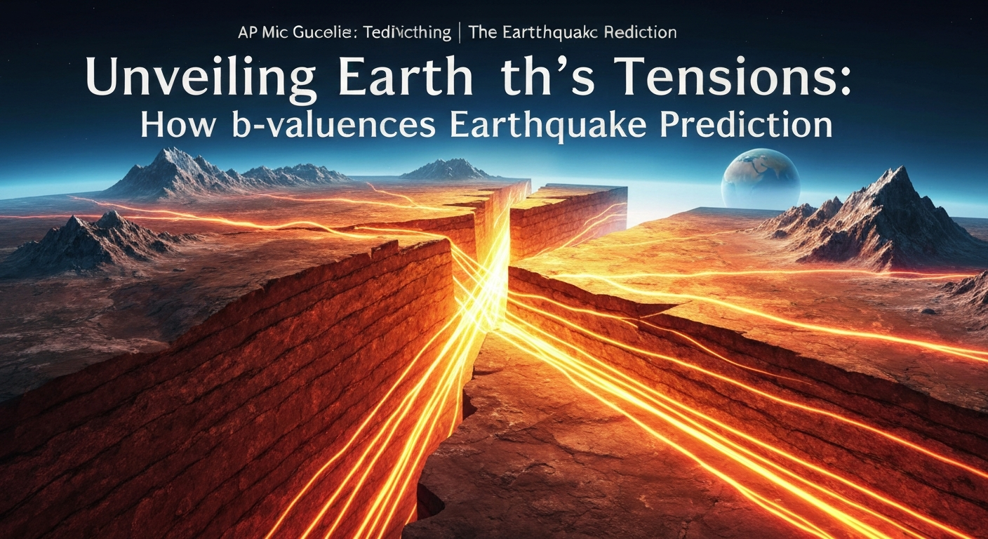 Unveiling Earth's Tensions: How b-value Anomalies Drive Talivio's Earthquake Forecasts