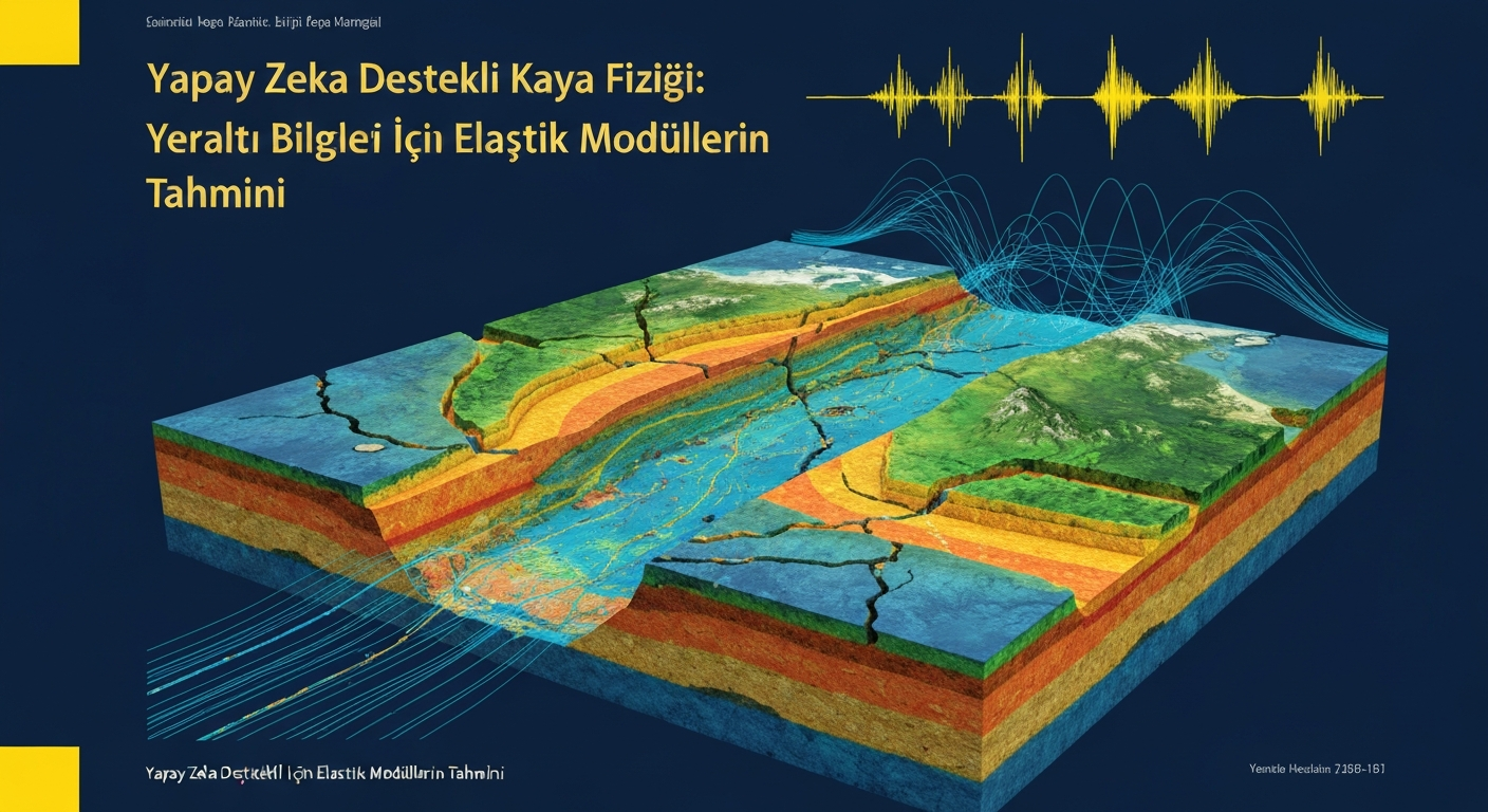 Yapay Zeka Destekli Dijital Kaya Fiziği: Yeraltı Bilgileri İçin Elastik Modüllerin Tahmini